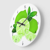 Limieten| limoen segmenten | Zonnecitrusvruchten Grote Klok (Hoek)