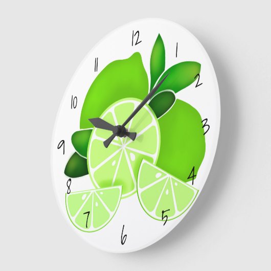 Limieten| limoen segmenten | Zonnecitrusvruchten Grote Klok (Hoek)