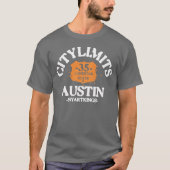 Limieten van de stad Austin T-shirt (Voorkant)
