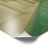 Liminal Indoor Pool Dreamcore Poster – Surrealisti (Hoek)