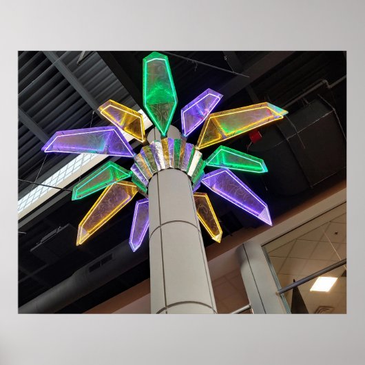 Liminal Space of Neon Dream Palms Ken Gage Foto Poster (Voorkant)