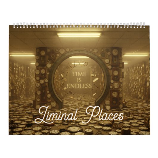 Liminale Plaatsen & Ruimtes  Kalender (Hoes)