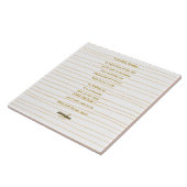 Liminality Ceramic Tegel by Poet Adiela Akoo Tegeltje (Zijkant)