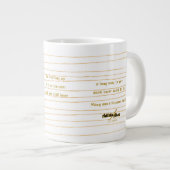 Liminality Jumbo Mok door Adiela Akoo (Voorkant rechts)