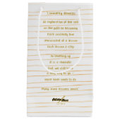 Liminality Small Gift Bag van Poet Adiela Akoo Klein Cadeauzakje (Voorkant)