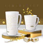 Liminality Small Latte Mok door Poet Adiela Akoo