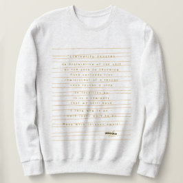 Liminality Sweatshirt van Poet Adiela Akoo