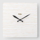 Liminality Wandklok van Poet Adiela Akoo (Voorkant)