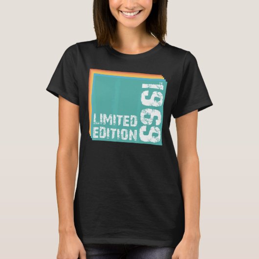 Limit Edition 1969 Verjaardag T-shirt (Voorkant)