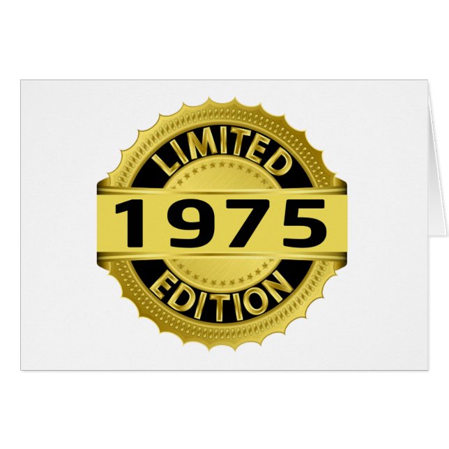 Limited 1975 Edition (Voorkant Horizontaal)