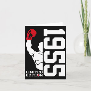 Limited Edition 1955 Boxer 70e verjaardag Boksen Kaart