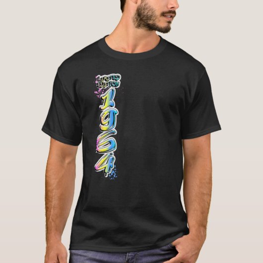 Limited Edition 1964 Graffiti Premium T-shirt (Voorkant)