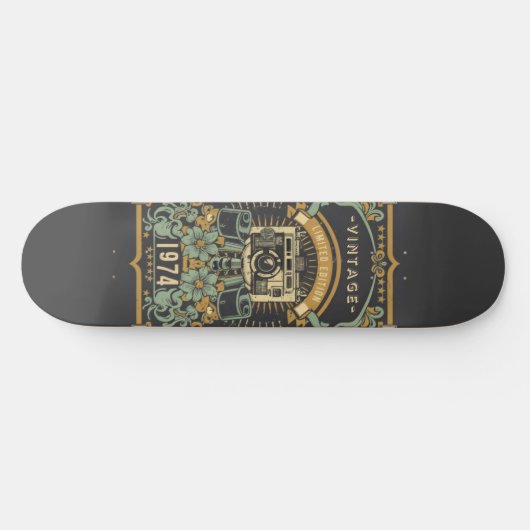  Limited Edition 1974 Persoonlijk Skateboard (Horizontaal)