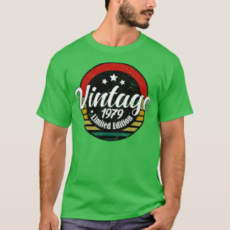 Limited Edition 1979 Verjaardag 44e verjaardag T-shirt