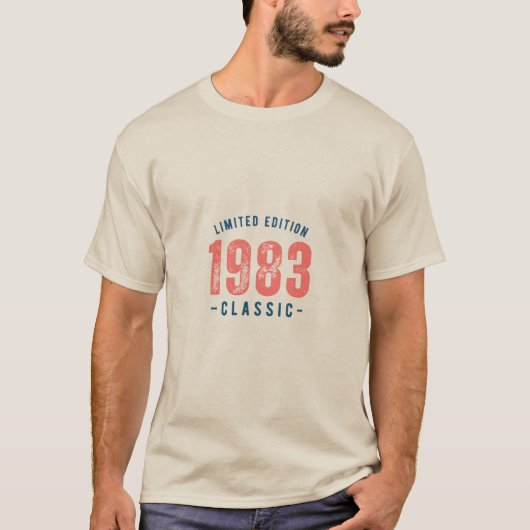 Limited Edition - 1983 Classic T-shirt (Voorkant)