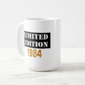 Limited edition 1984 koffiemok (Voorkant links)