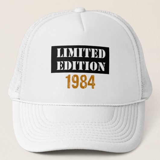 Limited edition 1984 trucker pet (Voorkant)