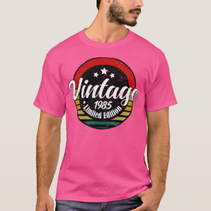 Limited Edition 1985 Verjaardag 38e verjaardag T-shirt