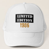 Limited edition  1986 trucker pet (Voorkant)
