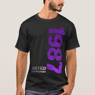Limited Edition 1987 36th Birthday geboren 1987 T-shirt