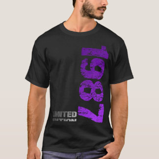 Limited Edition 1987 36th Birthday geboren 1987 T-shirt