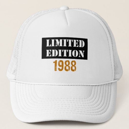 Limited edition  1988 trucker pet (Voorkant)