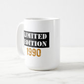 Limited edition 1990 koffiemok (Voorkant links)