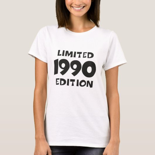 Limited Edition 1990 T-shirt (Voorkant)
