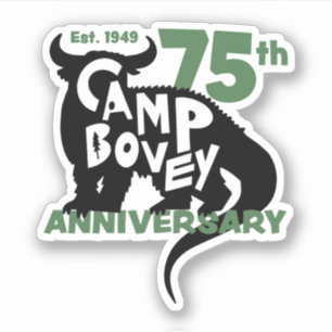 Limited Edition 75th Jubileum Vinyl Sticker