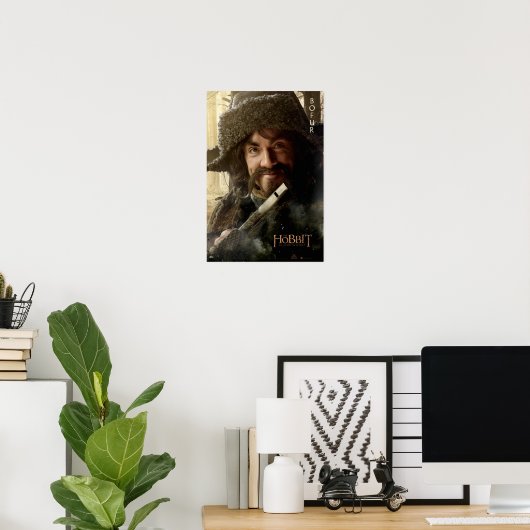 Limited Edition Artwork: Bofur Poster (Thuiskantoor)