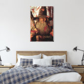 Limited Edition Artwork: Gandalf Canvas Afdruk (Insitu (Slaapkamer))