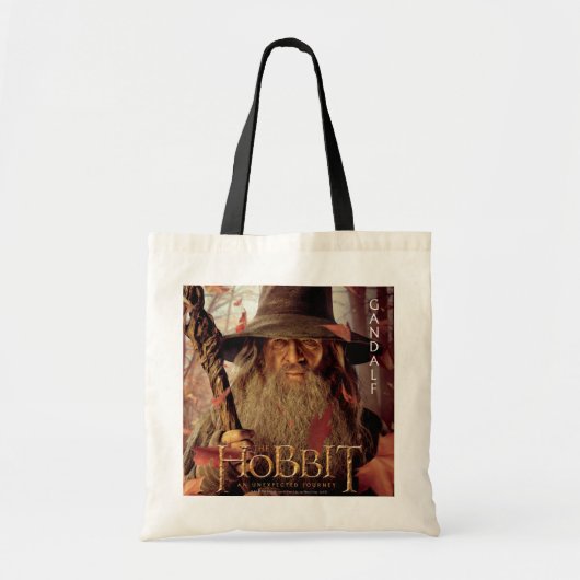 Limited Edition Artwork: Gandalf Tote Bag (Voorkant)