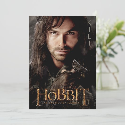 Limited Edition Artwork: Kili Kaart (Staand voorkant)