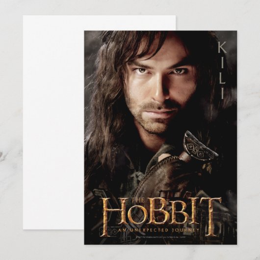 Limited Edition Artwork: Kili Kaart (Voorkant / Achterkant)