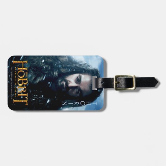 Limited Edition Artwork: THORIN OAKENSHIELD™ Bagagelabel (Voorkant horizontaal)