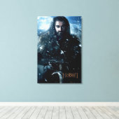 Limited Edition Artwork: THORIN OAKENSHIELD™ Canvas Afdruk (Insitu (Houten vloer))