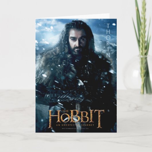 Limited Edition Artwork: THORIN OAKENSHIELD™ Kaart (Voorkant)