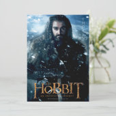 Limited Edition Artwork: THORIN OAKENSHIELD™ Kaart (Staand voorkant)