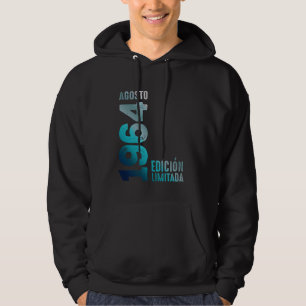 Limited Edition August 1964 Retro 1964 Year 1964 V Hoodie