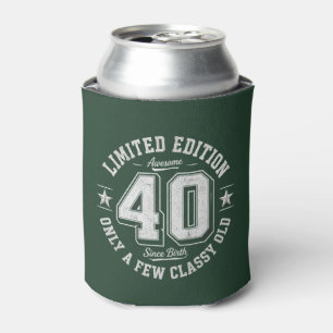 Limited Edition Awesome 40e Verjaardag Bosgroen Blikjeskoeler