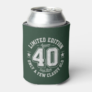 Limited Edition Awesome 40e Verjaardag Bosgroen Blikjeskoeler