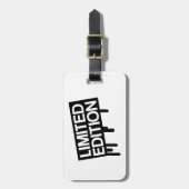 Limited Edition Bagagelabel (Voorkant verticaal)