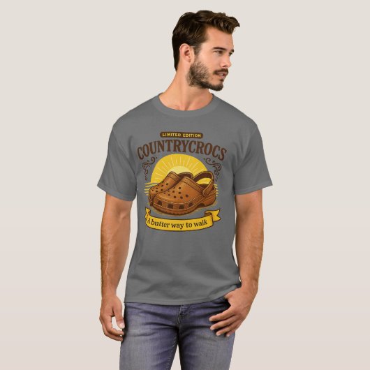 Limited Edition Country Crocs T-shirt (Voorkant volledig)