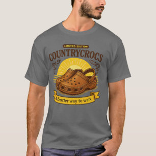 Limited Edition Country Crocs T-shirt