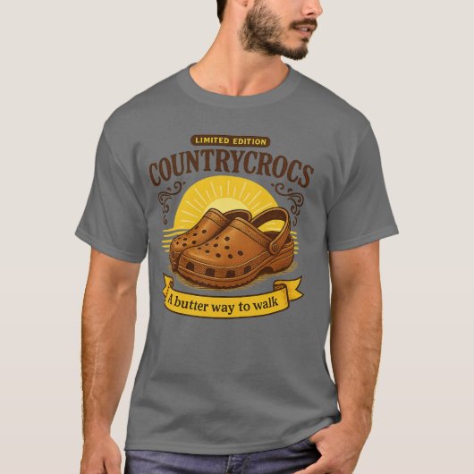 Limited Edition Country Crocs T-shirt (Voorkant)