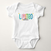Limited Edition Custom Text Romper (Voorkant)