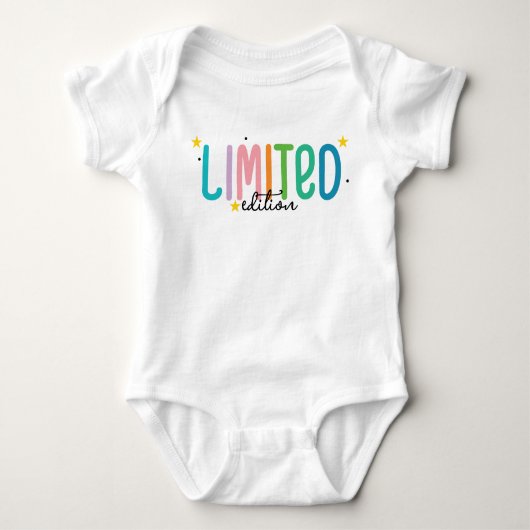 Limited Edition Custom Text Romper (Voorkant)