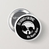 Limited Edition Dj SD MMM Logo Button (Voorkant /achterkant)