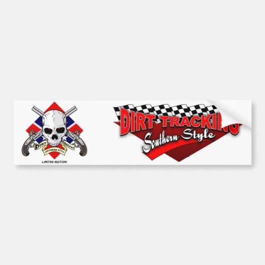 Limited Edition DTSS Skull Bumpersticker (Voorkant)