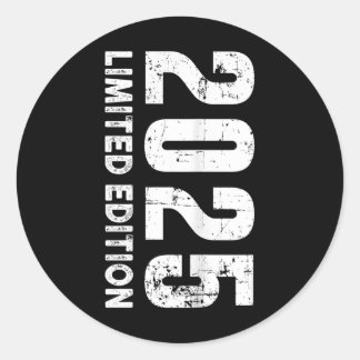 Limited Edition en 2025 Ronde Sticker